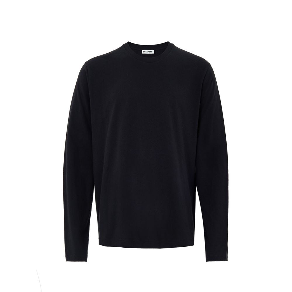 Jil Sander Black Cotton Men's T-Shirt