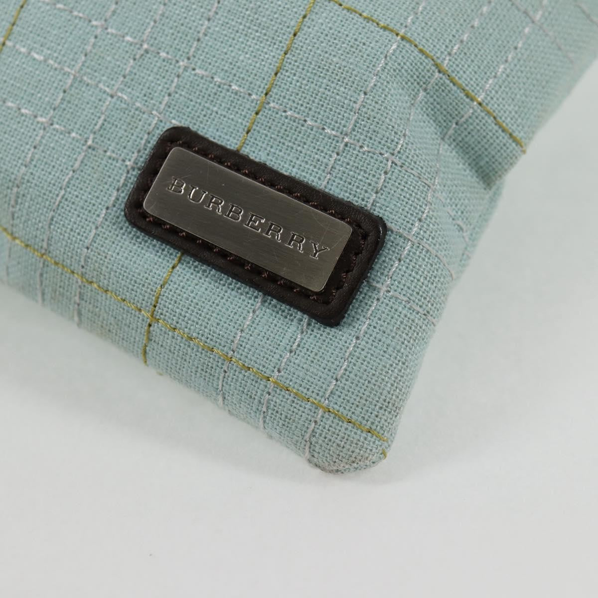 Burberry Vintage Canvas Blue Canvas Shoulder Bag Bag (Pre-Owned)