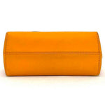 Fendi By The Way Mini Orange Leather Shoulder Bag (Pre-Owned)
