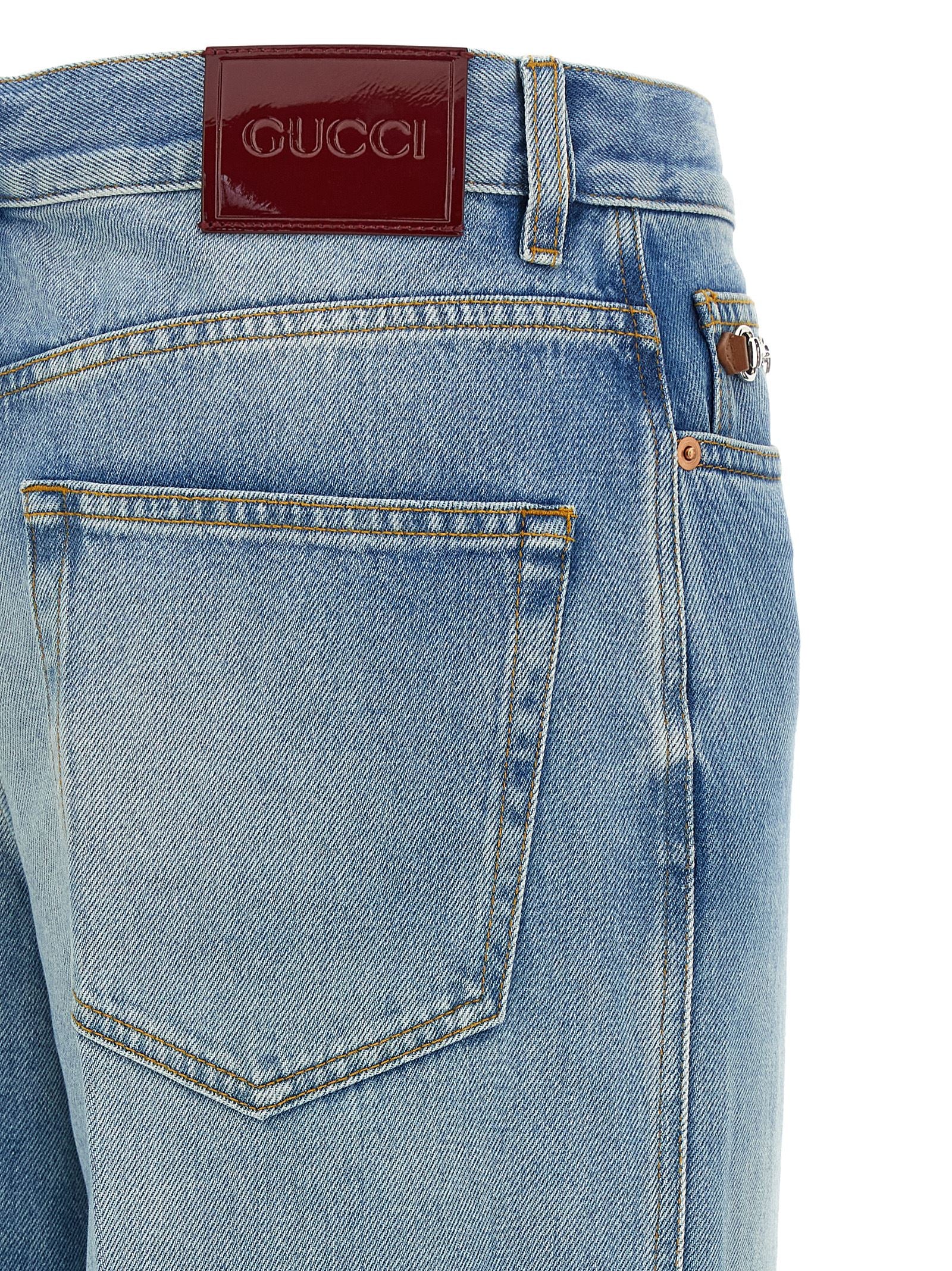 Gucci Women's Flared Leg Jeans