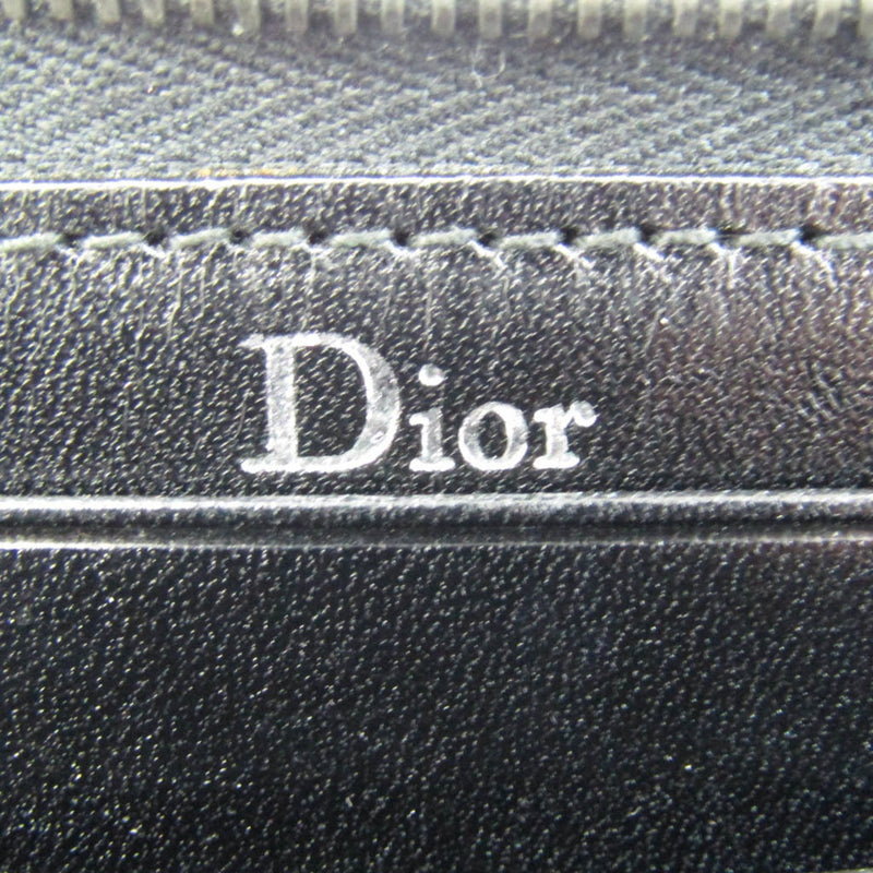 Dior Black Canvas Wallet  (Pre-Owned)