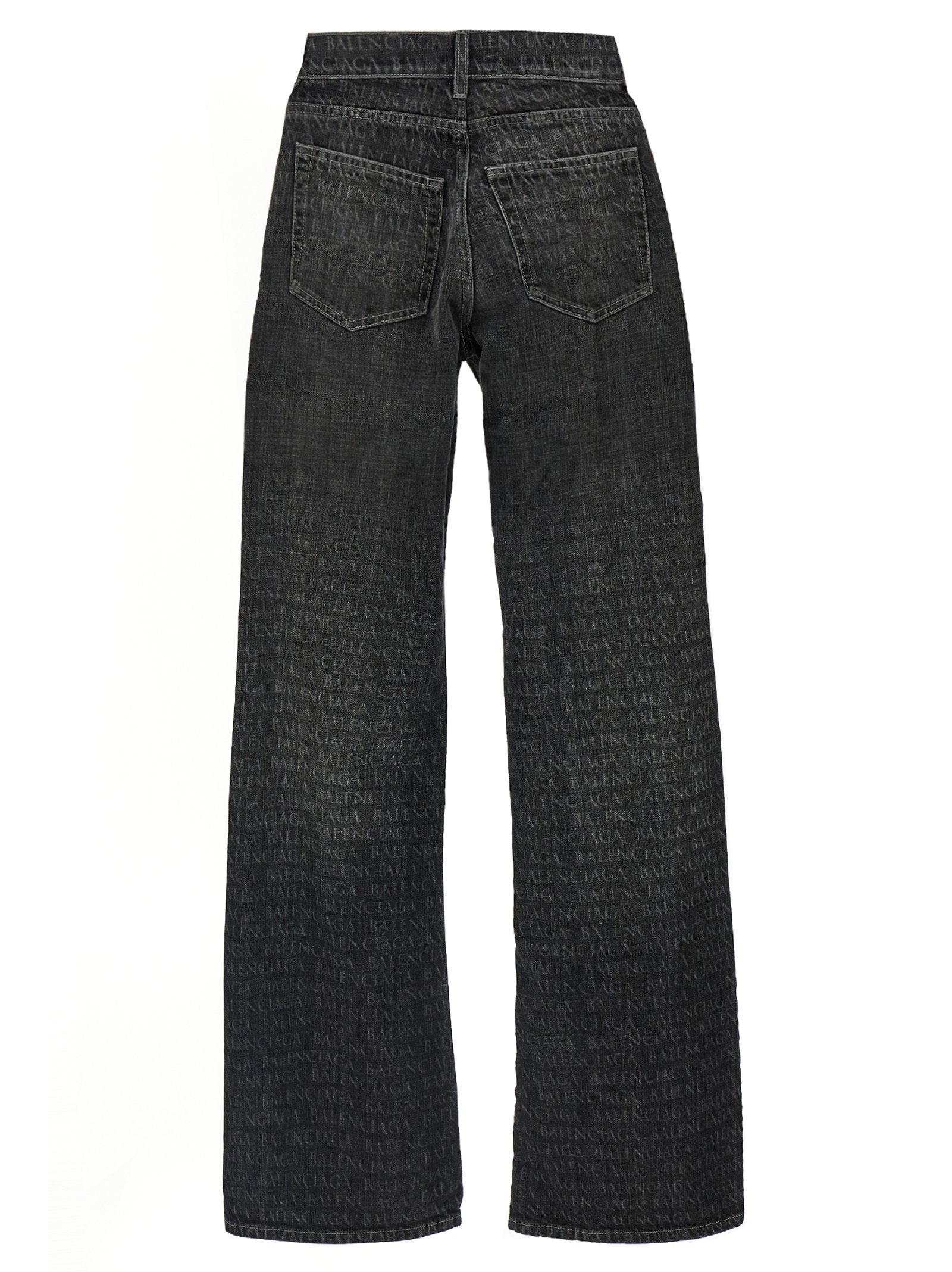 Balenciaga Women's Wide Leg Jeans