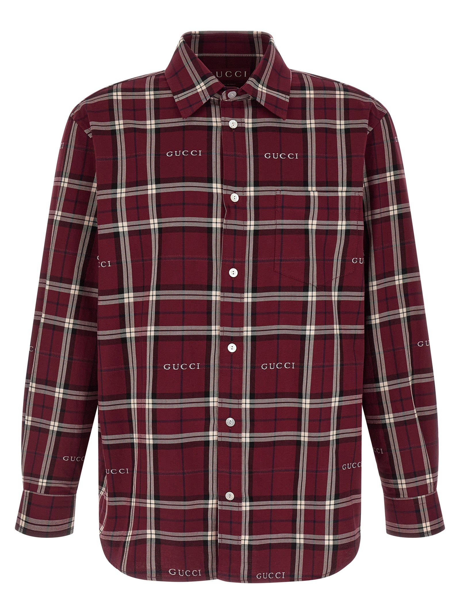 Gucci Men's Tartan Shirt