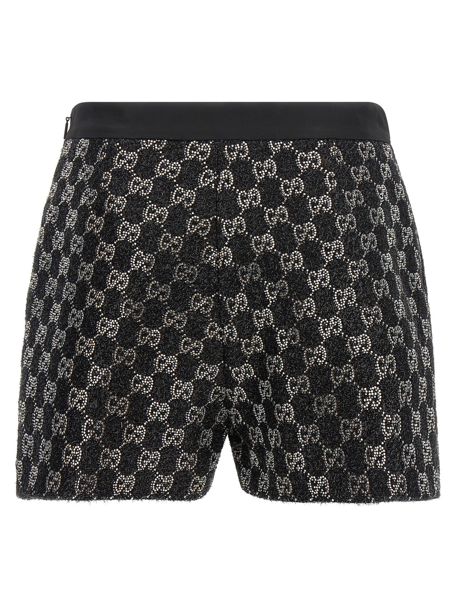 Gucci Women's Gg Lamé Tweed Shorts