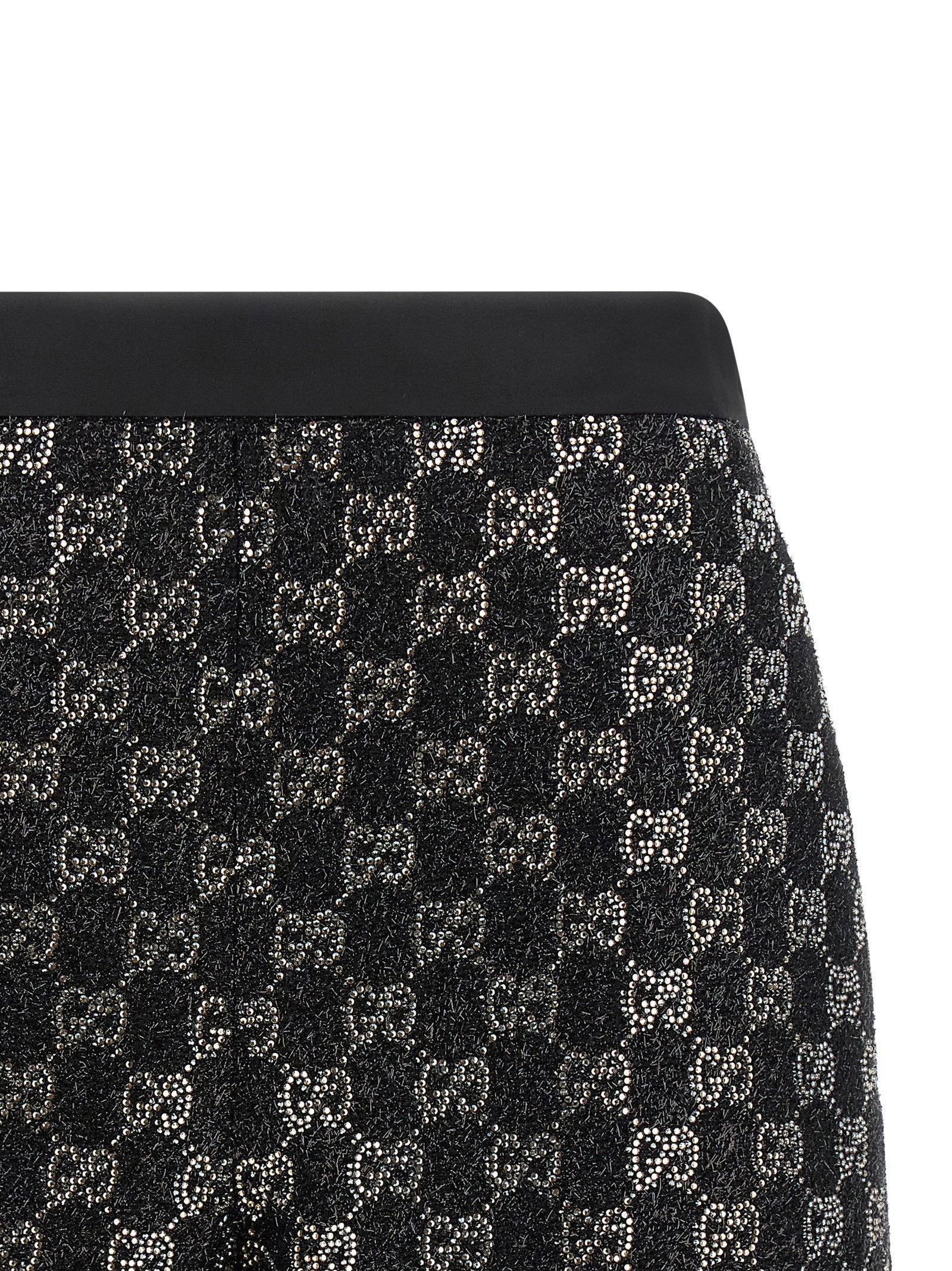 Gucci Women's Gg Lamé Tweed Shorts