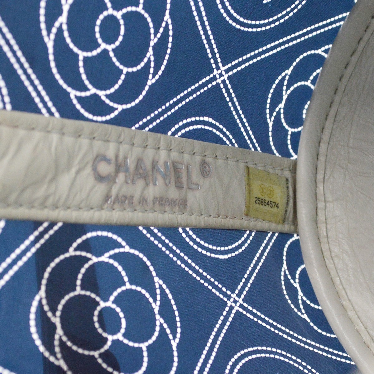 Chanel Camellia Coco Bucket Printed Pvc Black Leather Shoulder Bag Bag (Pre-Owned)