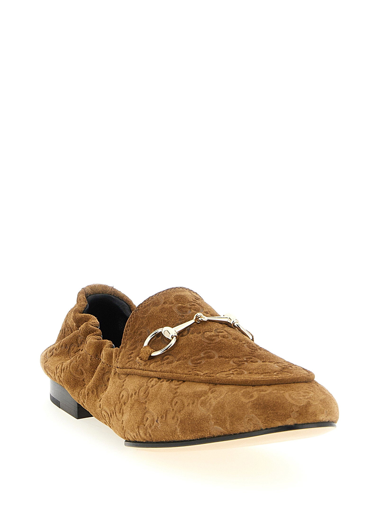 Gucci Women's Gg Suede Loafers