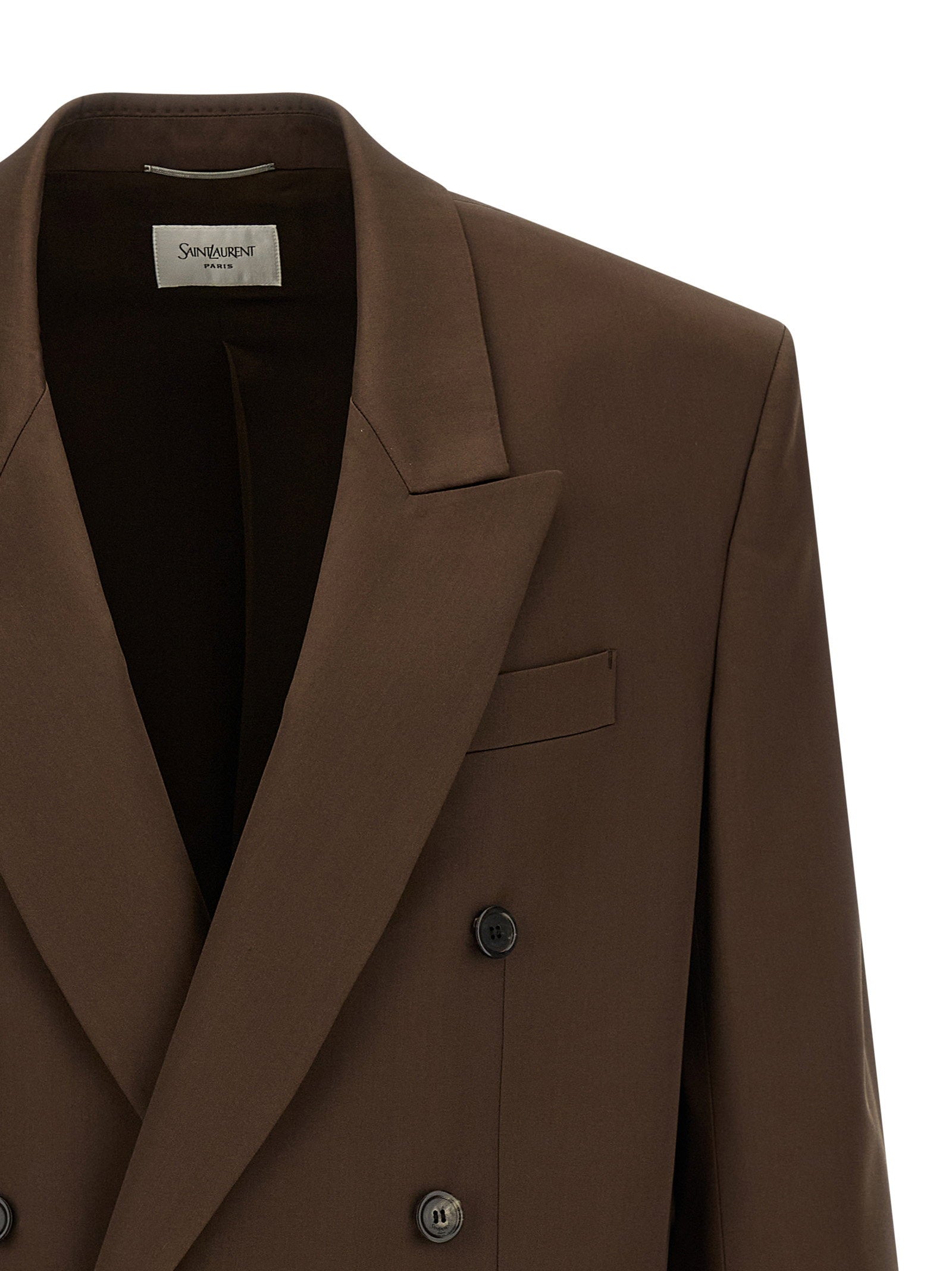Saint Laurent Men's Satin Blazer