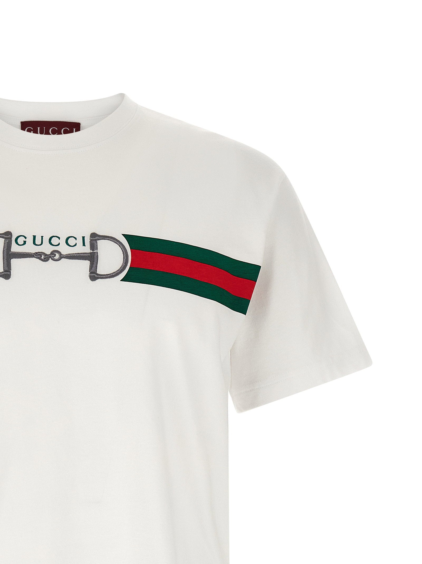 Gucci Men's Nastro Web T-Shirt