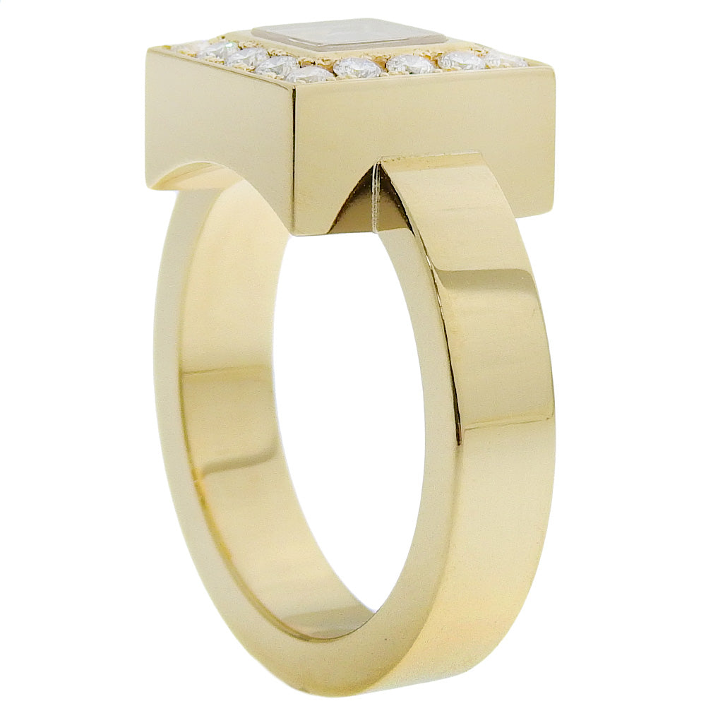 Chopard Happy Diamonds Gold Yellow Gold Ring Jewelry (Pre-Owned)