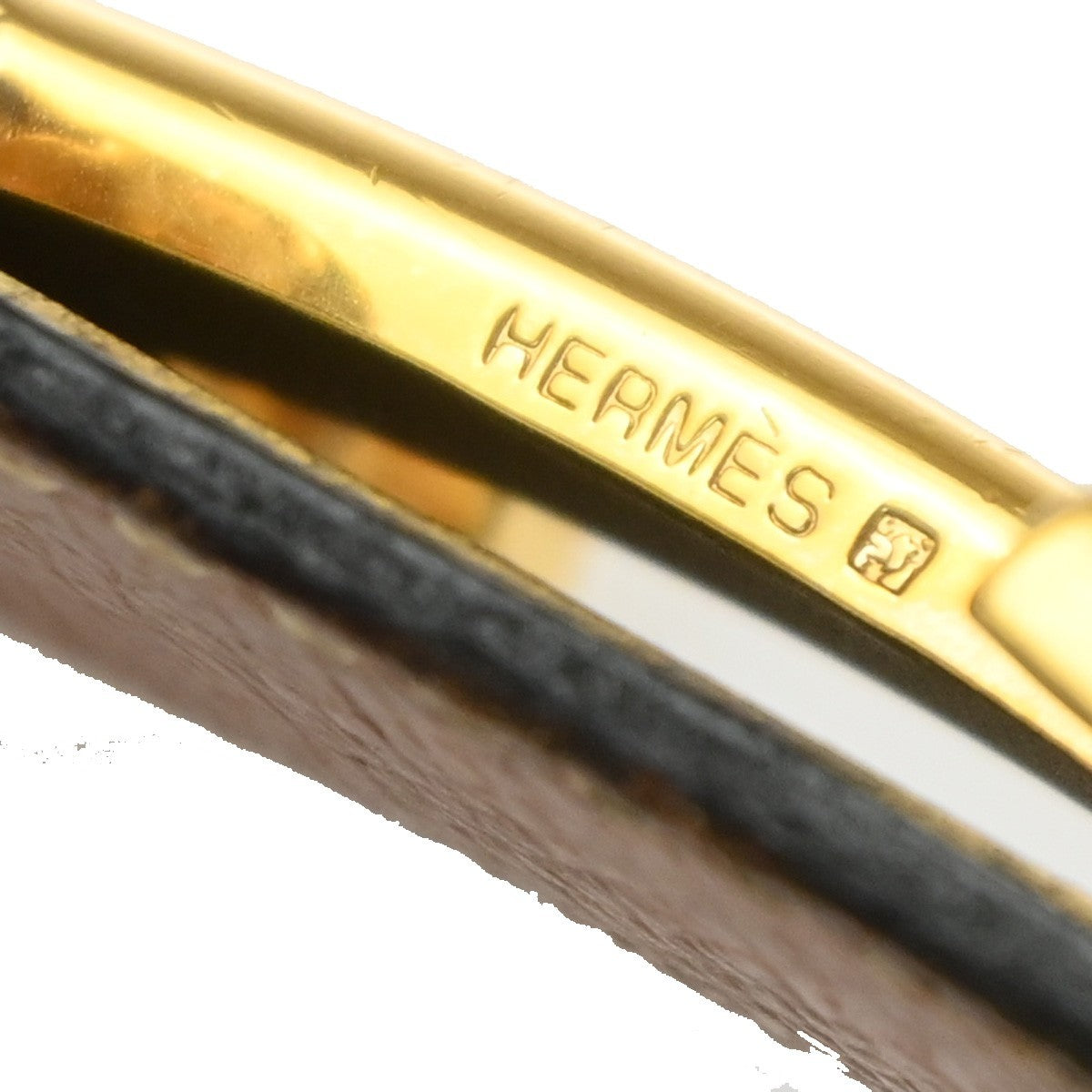 Hermes Constance Reversible Belt Leather Black Leather Belts Accessory (Pre-Owned)