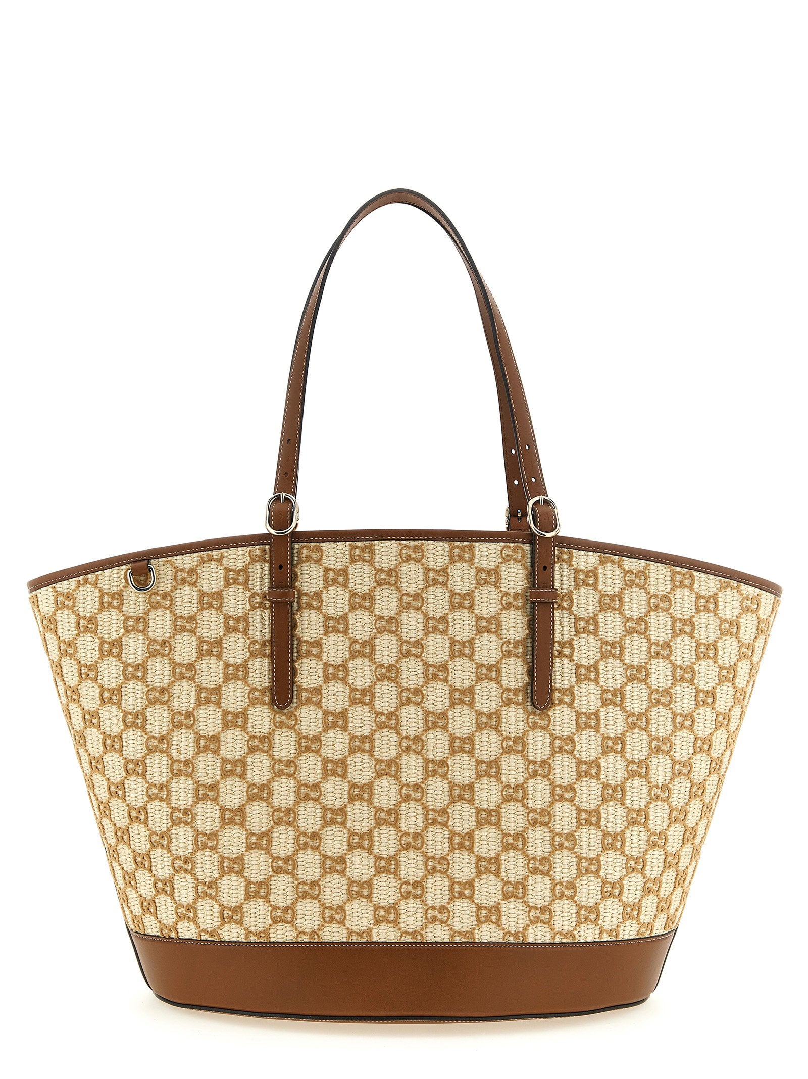 Gucci Women's Large Woven Shopping Bag