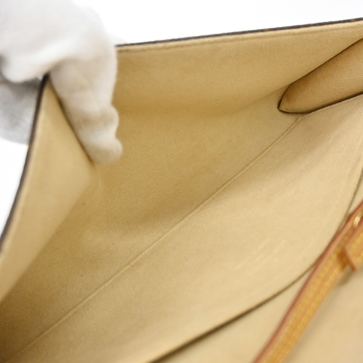 Louis Vuitton Twin Monogram Canvas Brown Canvas Clutche & Pouche Bag (Pre-Owned)
