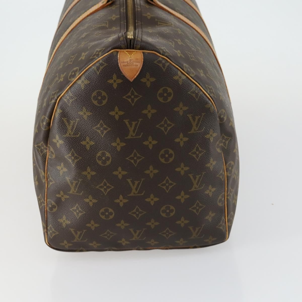 Louis Vuitton Keepall Monogram Canvas Brown Canvas Travel Bag Bag (Pre-Owned)