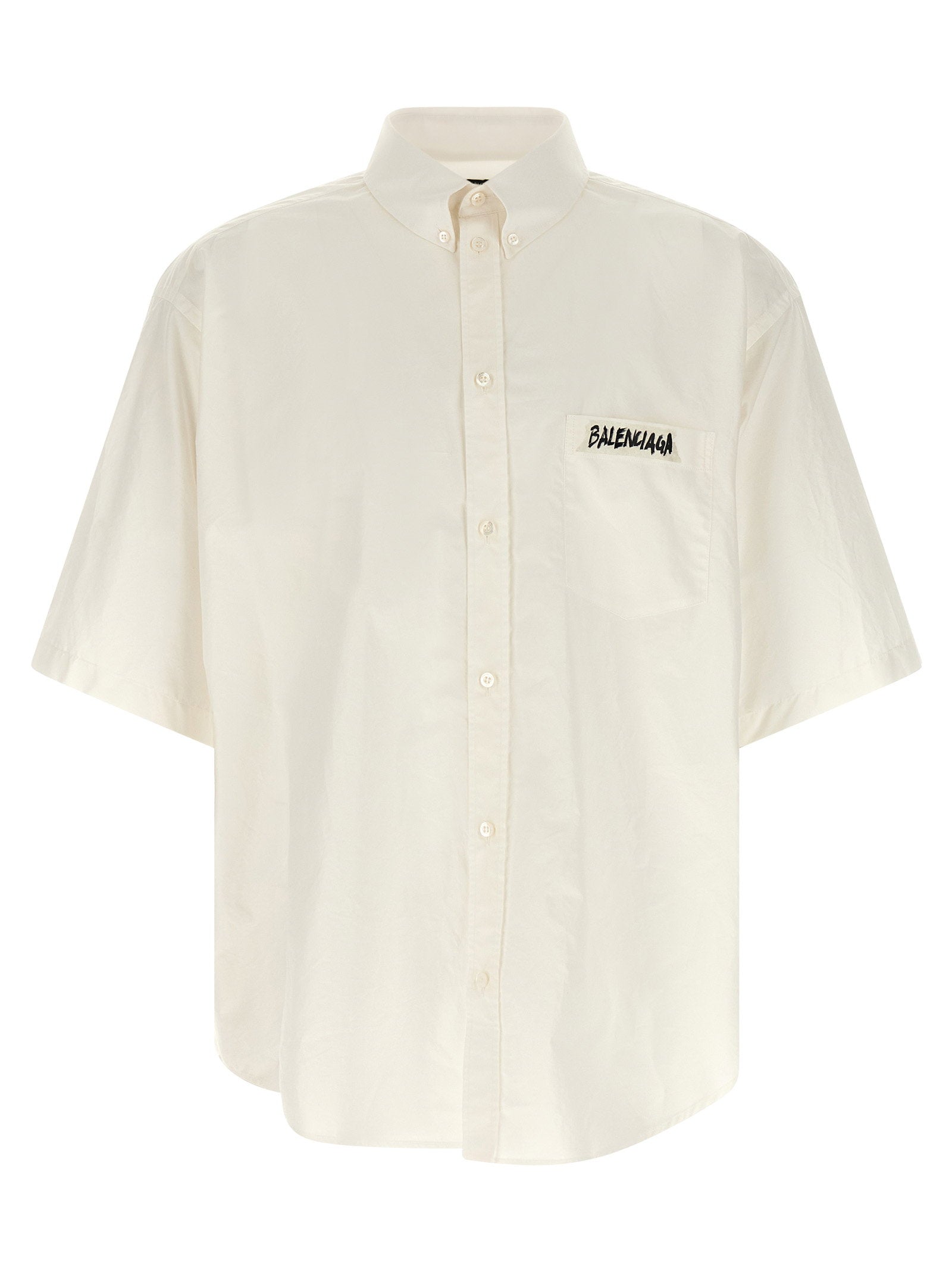 Balenciaga Men's Masking Tape Shirt