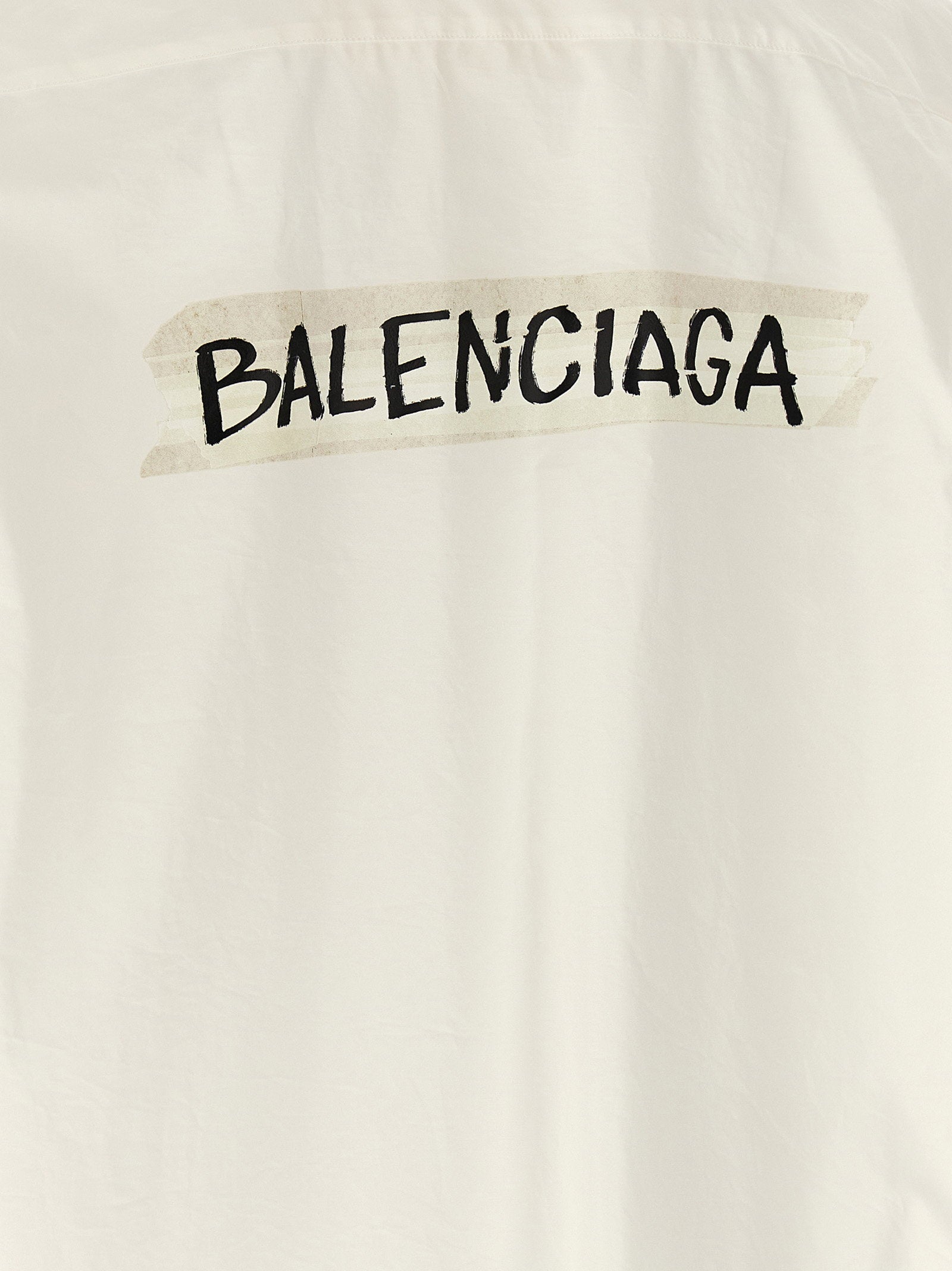 Balenciaga Men's Masking Tape Shirt