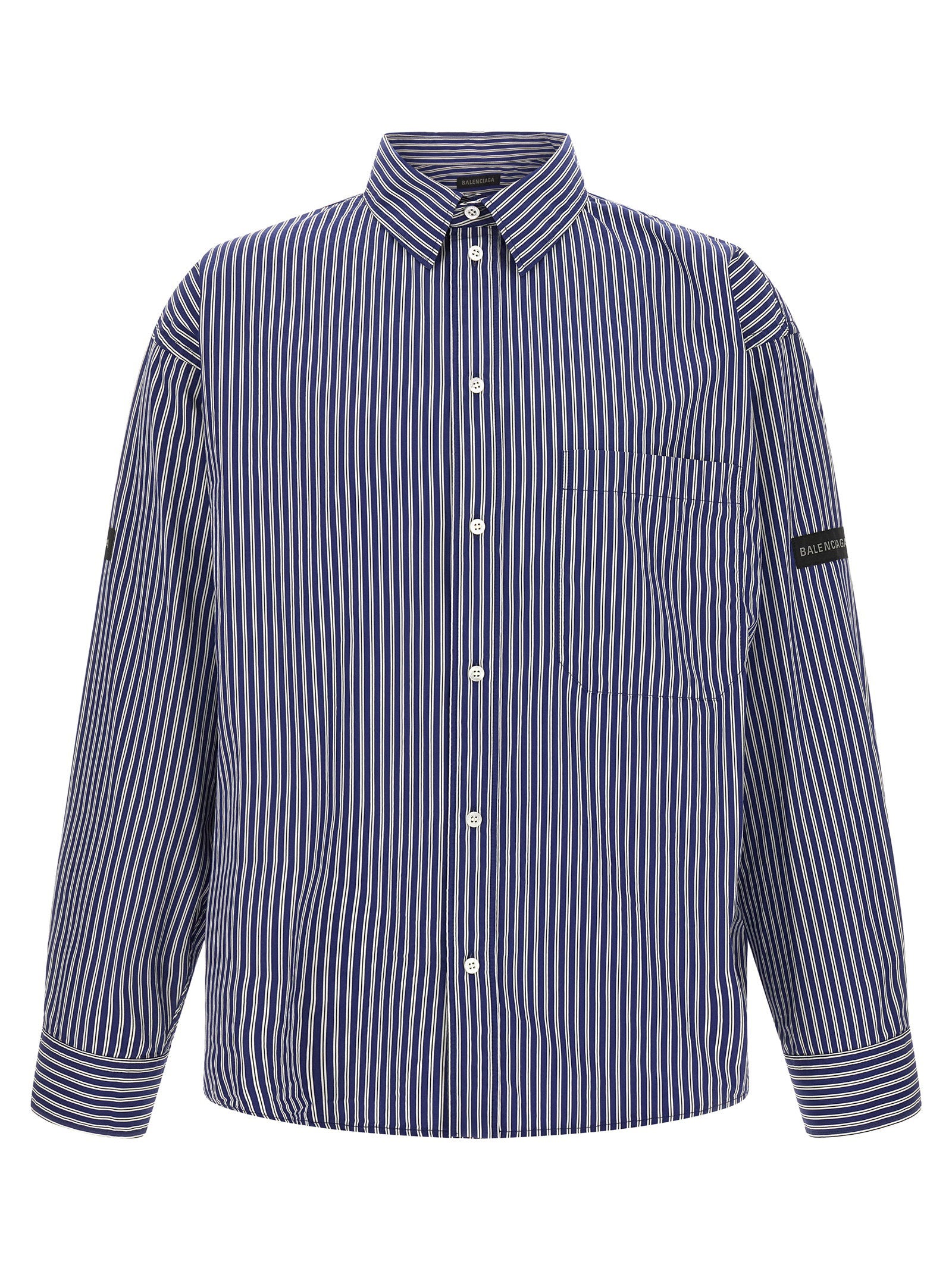 Balenciaga Men's Striped Shirt