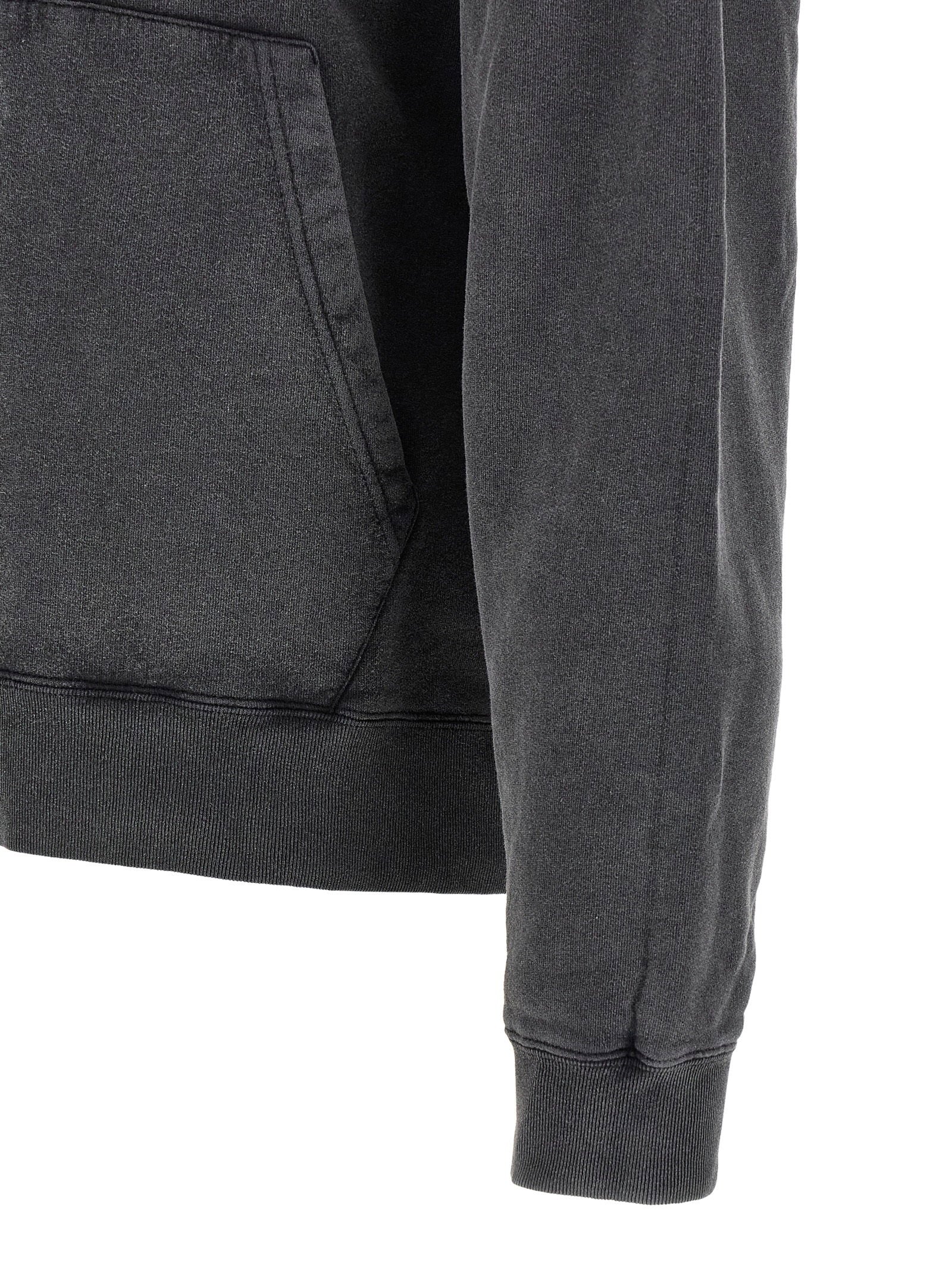 Balenciaga Men's Washed Crayon Loop Hoodie