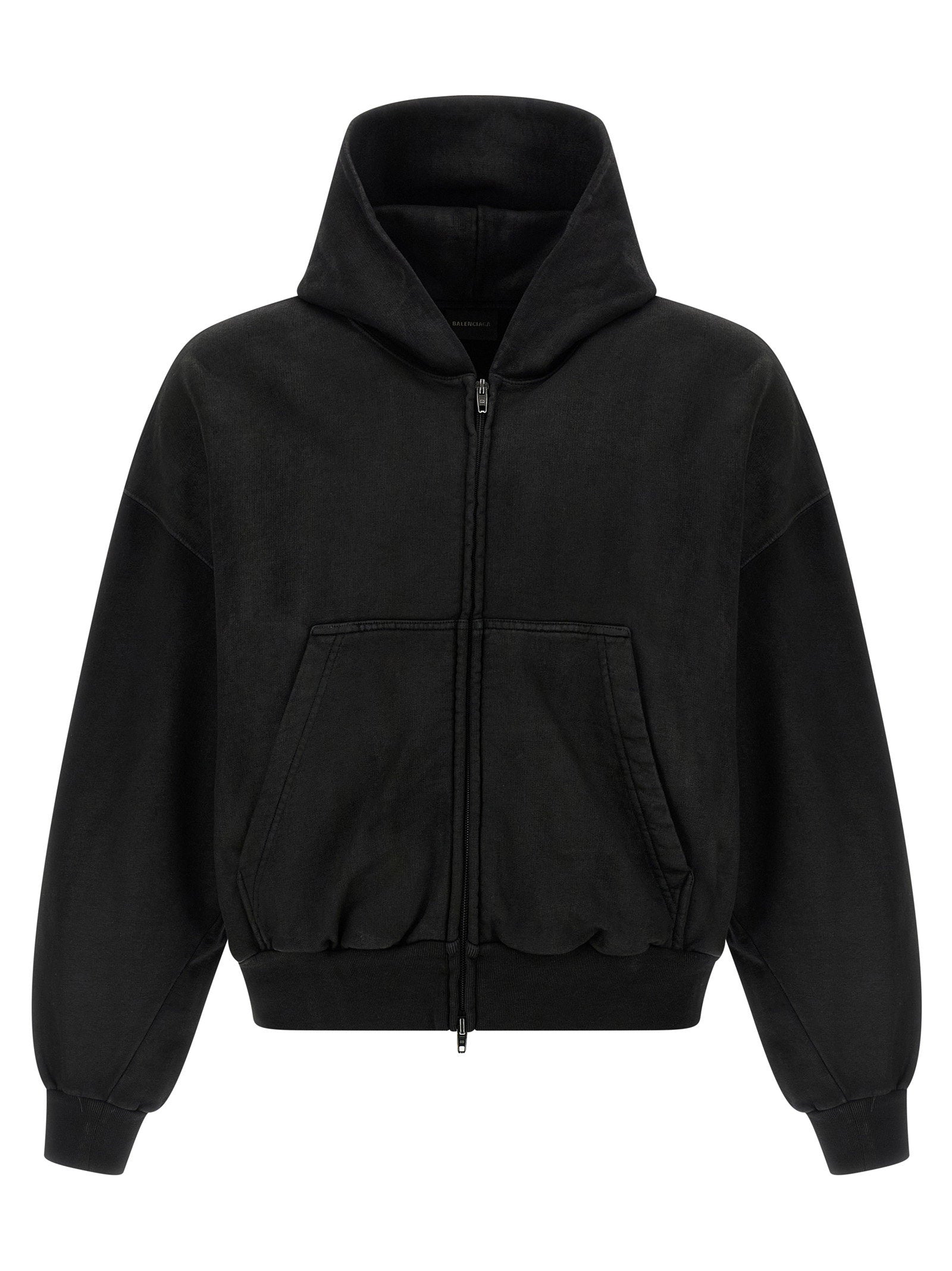 Balenciaga Men's Cropped Hoodie