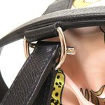 Hermès Musardine Black Leather Shopper Bag (Pre-Owned)