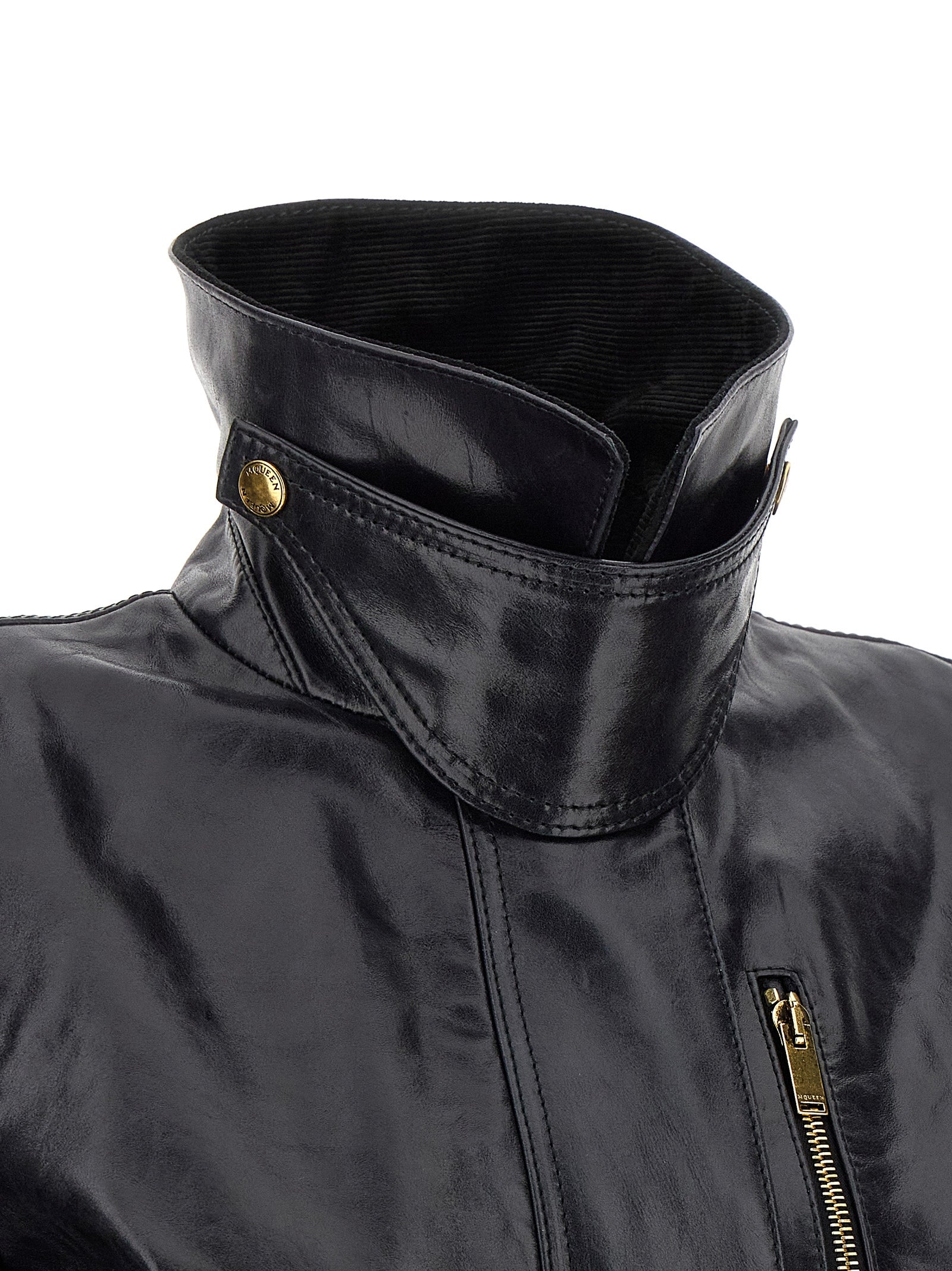 Alexander Mcqueen Women's Leather Jacket