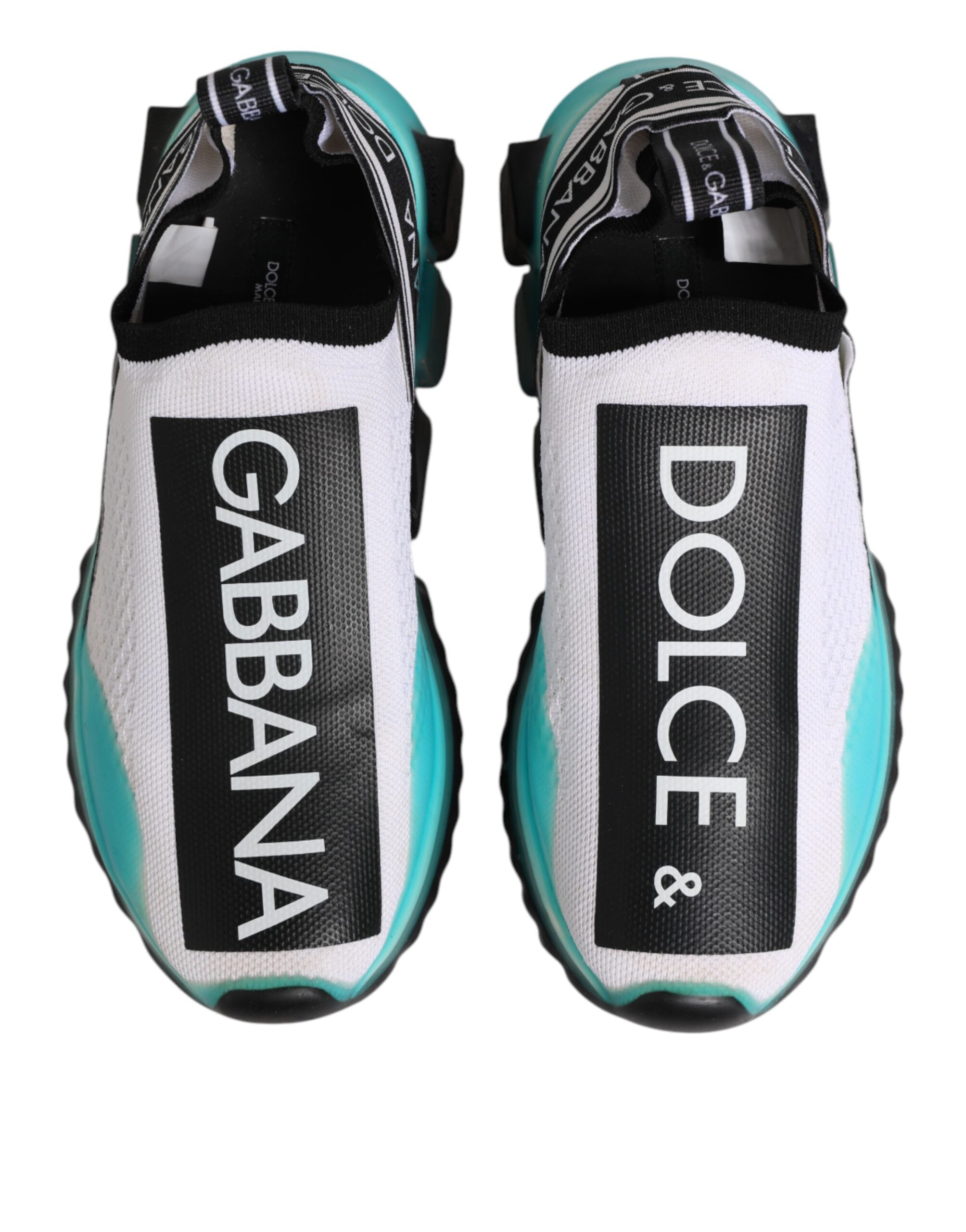 Dolce & Gabbana White Sorrento Slip On Low Top Sneakers Women's Shoes (Pre-Owned)