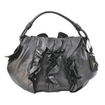 Prada Black Leather Shoulder Bag (Pre-Owned)