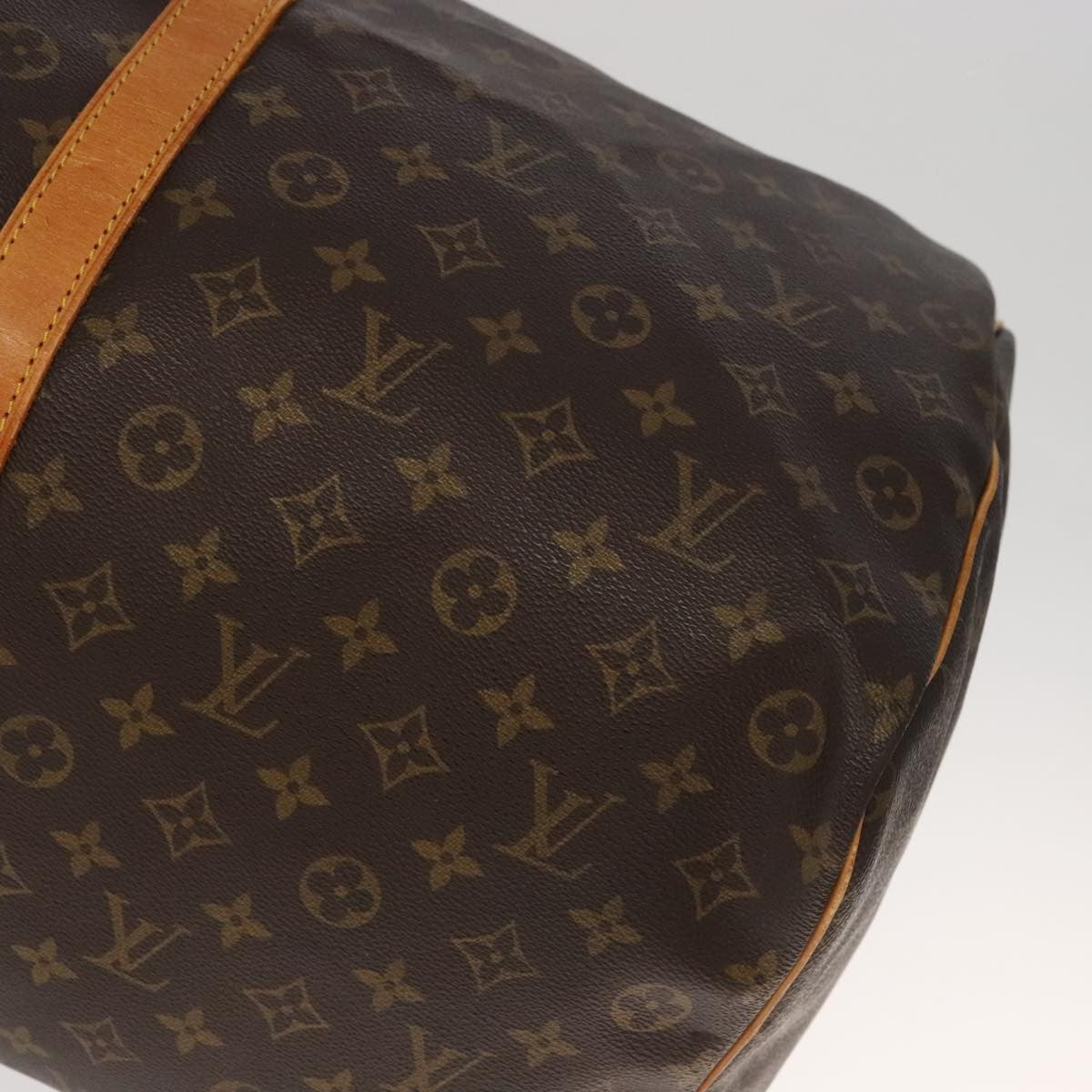 Louis Vuitton Keepall Monogram Canvas Brown Canvas Travel Bag Bag (Pre-Owned)