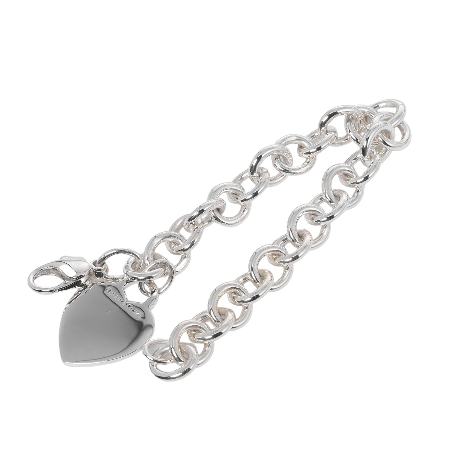 Tiffany & Co Return To Tiffany Silver Silver Bracelet Jewelry (Pre-Owned)