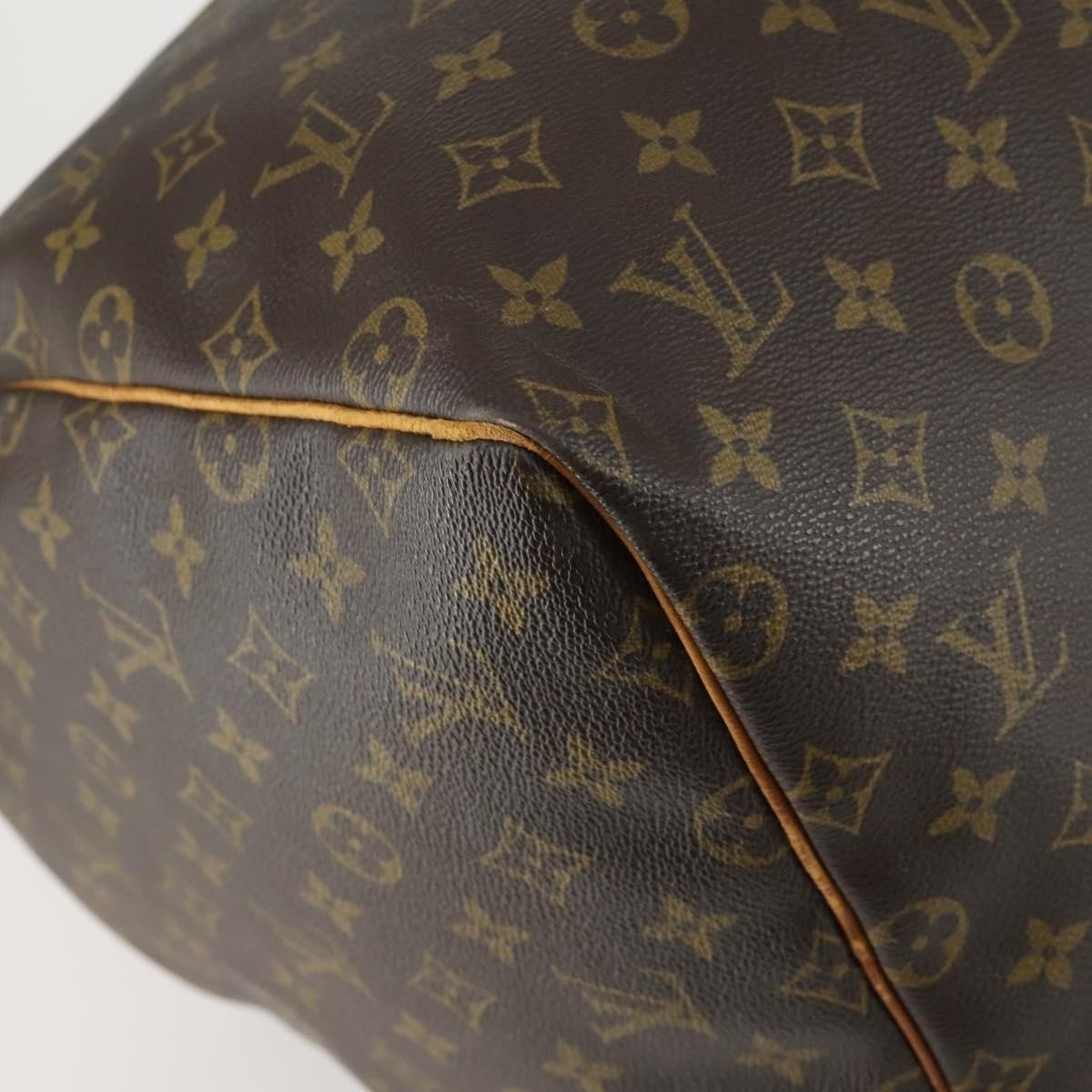 Louis Vuitton Keepall Monogram Canvas Brown Canvas Travel Bag Bag (Pre-Owned)