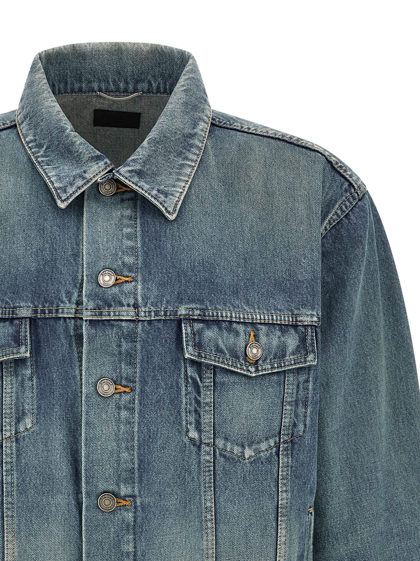 Saint Laurent Men's Trucker Jacket