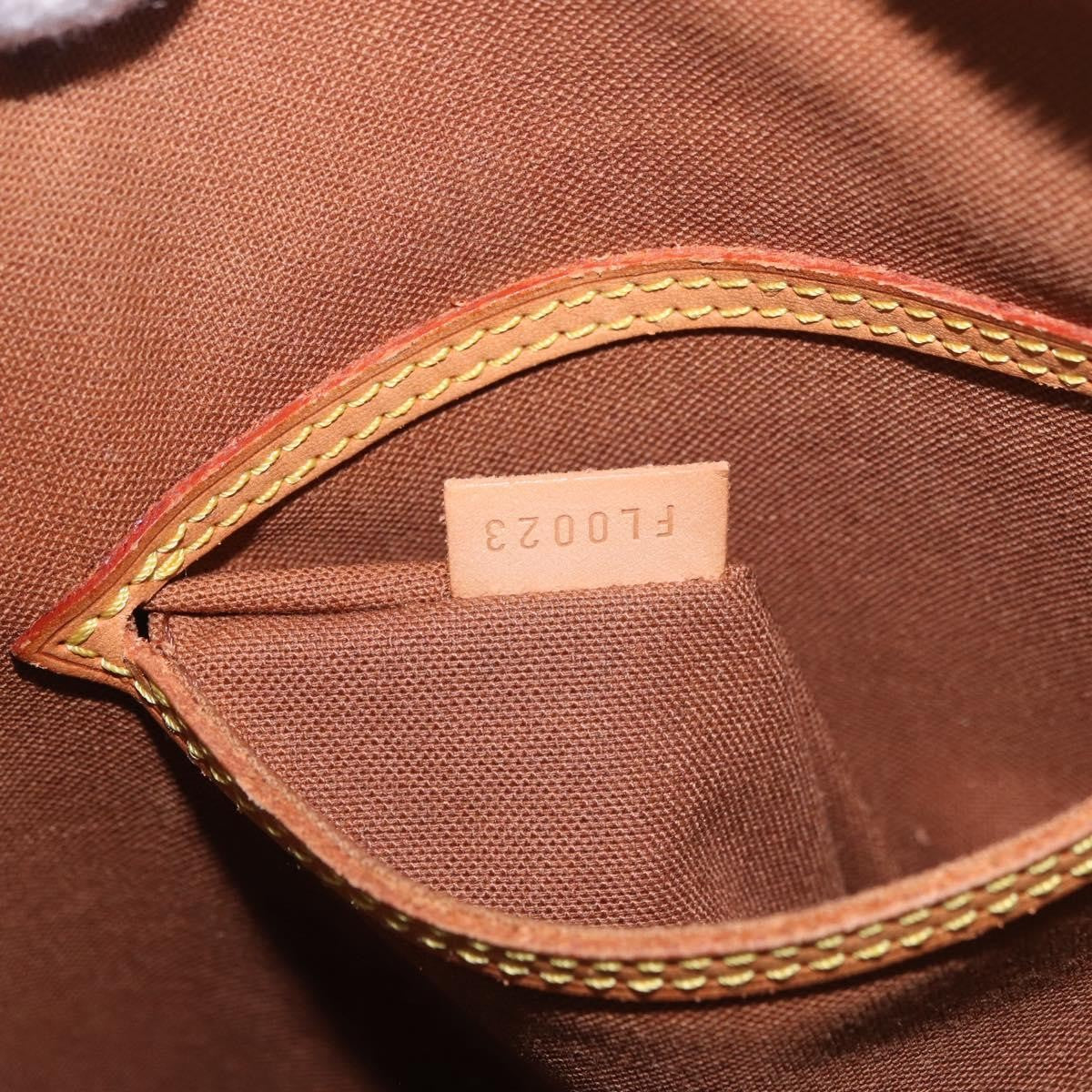 Louis Vuitton Vintage Alma Monogram Canvas Brown Canvas Handbag (Pre-Owned)