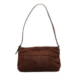 Fendi Baguette Brown Suede Shopper Bag (Pre-Owned)