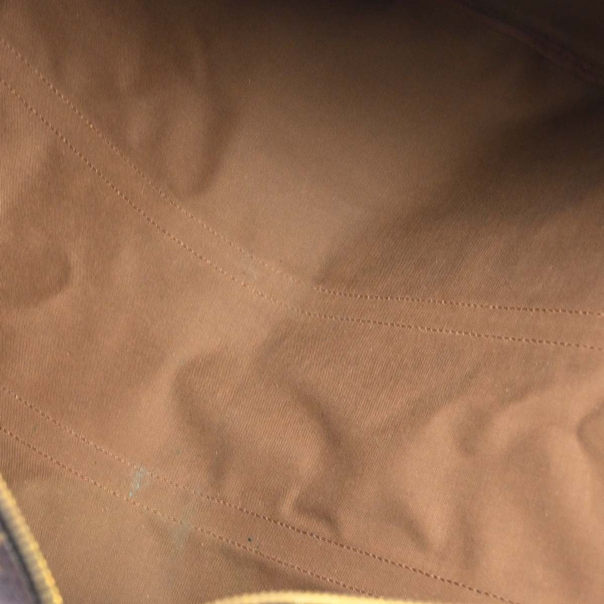 Louis Vuitton Keepall Bandouliere Monogram Canvas Brown Canvas Travel Bag Bag (Pre-Owned)