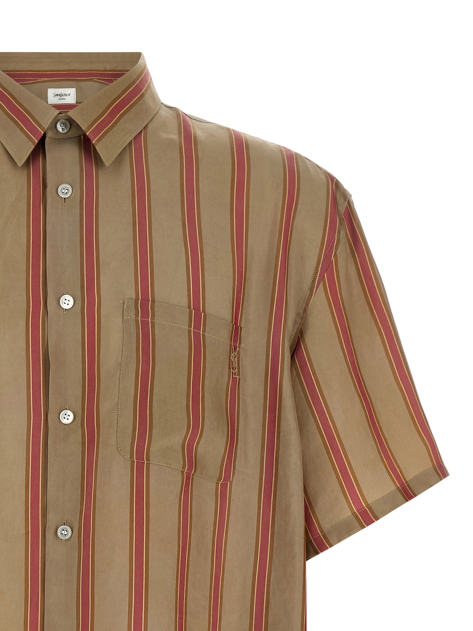 Saint Laurent Men's Cassandre Shirt