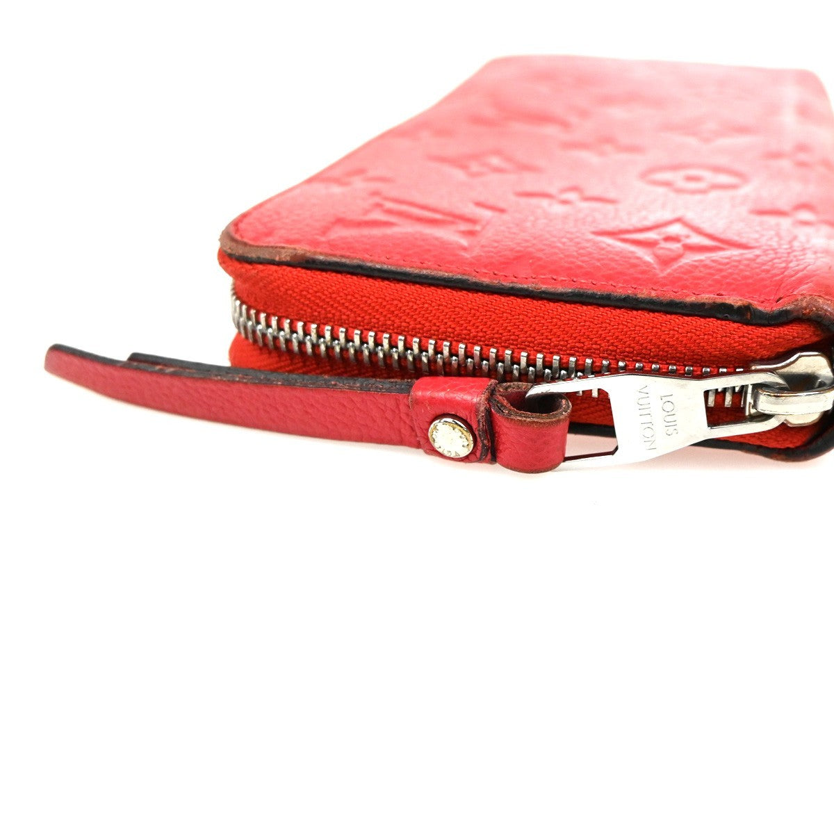 Louis Vuitton Portefeuille Zippy Monogramme Empreinte Monogramme Empreinte Red Leather Wallets Accessory (Pre-Owned)
