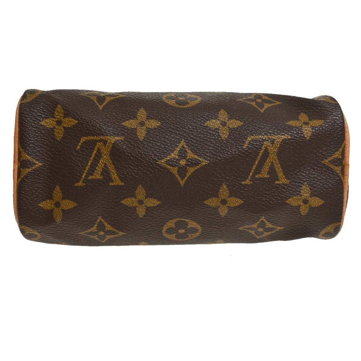 Louis Vuitton Speedy Mini Hl Monogram Canvas Brown Canvas Handbag (Pre-Owned)