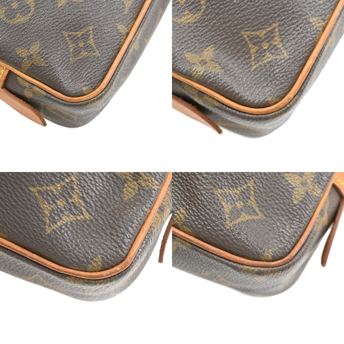 Louis Vuitton Pochette Marly Bandouliere Monogram Canvas Brown Canvas Shoulder Bag Bag (Pre-Owned)