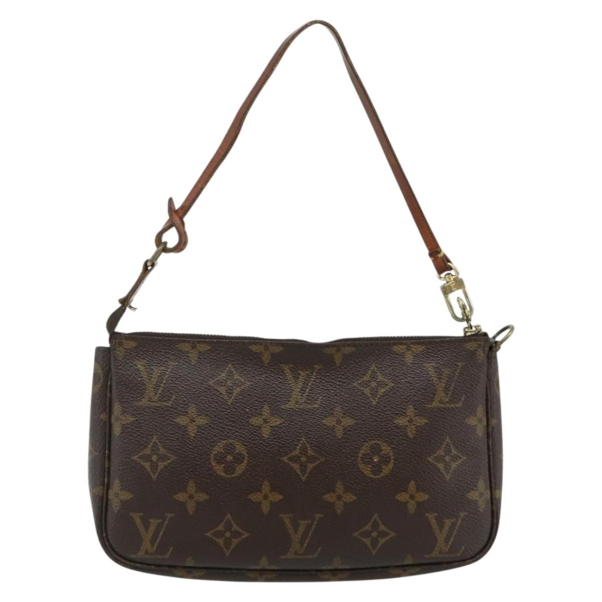 Louis Vuitton Pochette Accessoires Nm Monogram Canvas Brown Canvas Clutche & Pouche Bag (Pre-Owned)