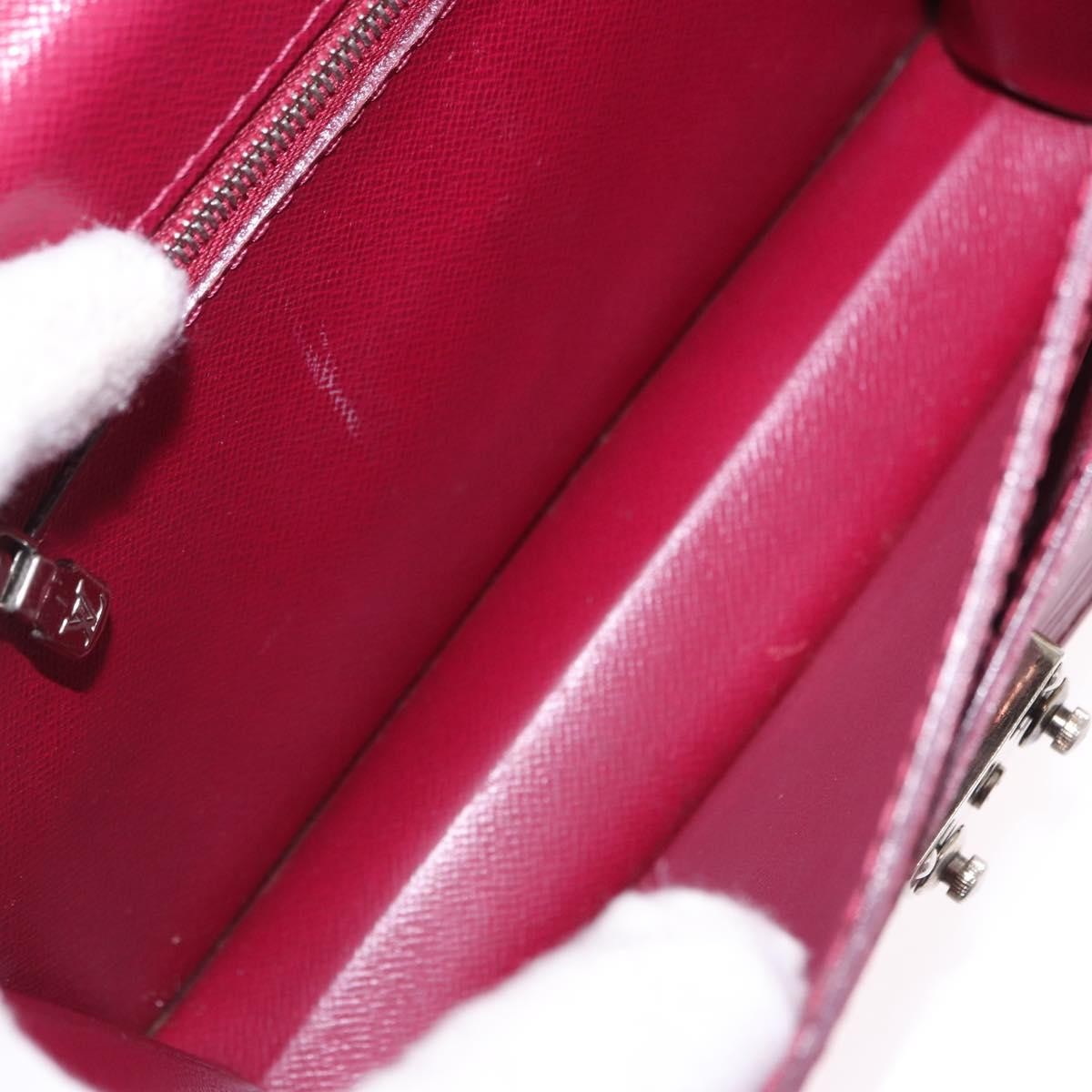 Louis Vuitton Monceau Epi Leather Pink Leather Handbag (Pre-Owned)