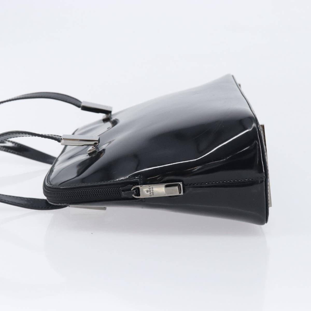 Gucci Shoulder Patent Leather Black Patent_Leather Shoulder Bag Bag (Pre-Owned)