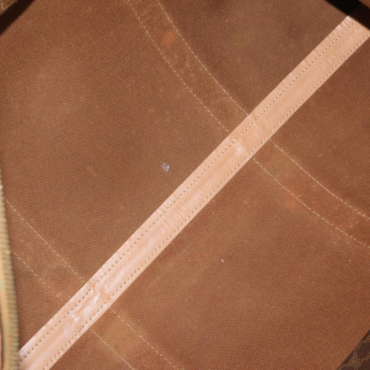 Celine Vintage Canvas Brown Canvas Travel Bag Bag (Pre-Owned)