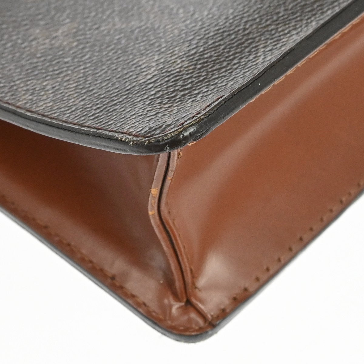 Louis Vuitton Pochette Homme Monogram Canvas Brown Canvas Clutche & Pouche Bag (Pre-Owned)