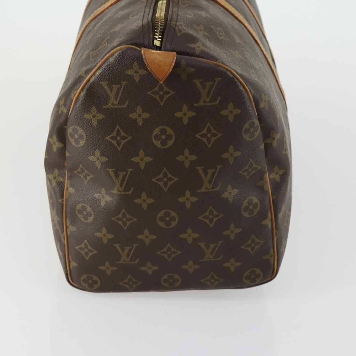Louis Vuitton Keepall Monogram Canvas Brown Canvas Travel Bag Bag (Pre-Owned)