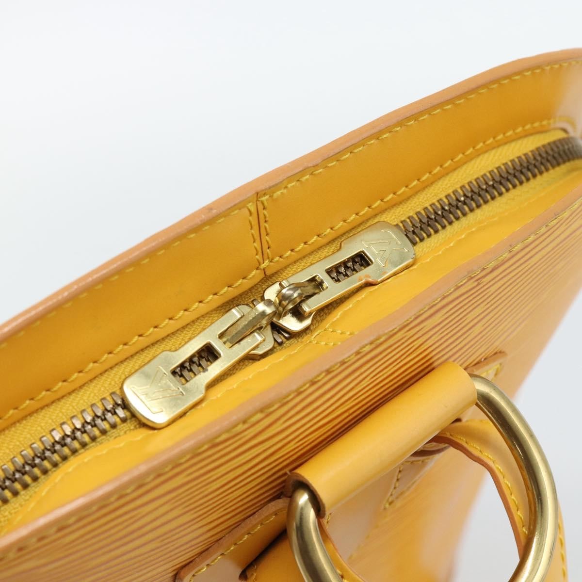 Louis Vuitton Gobelins Epi Leather Yellow Leather Backpack Bag (Pre-Owned)
