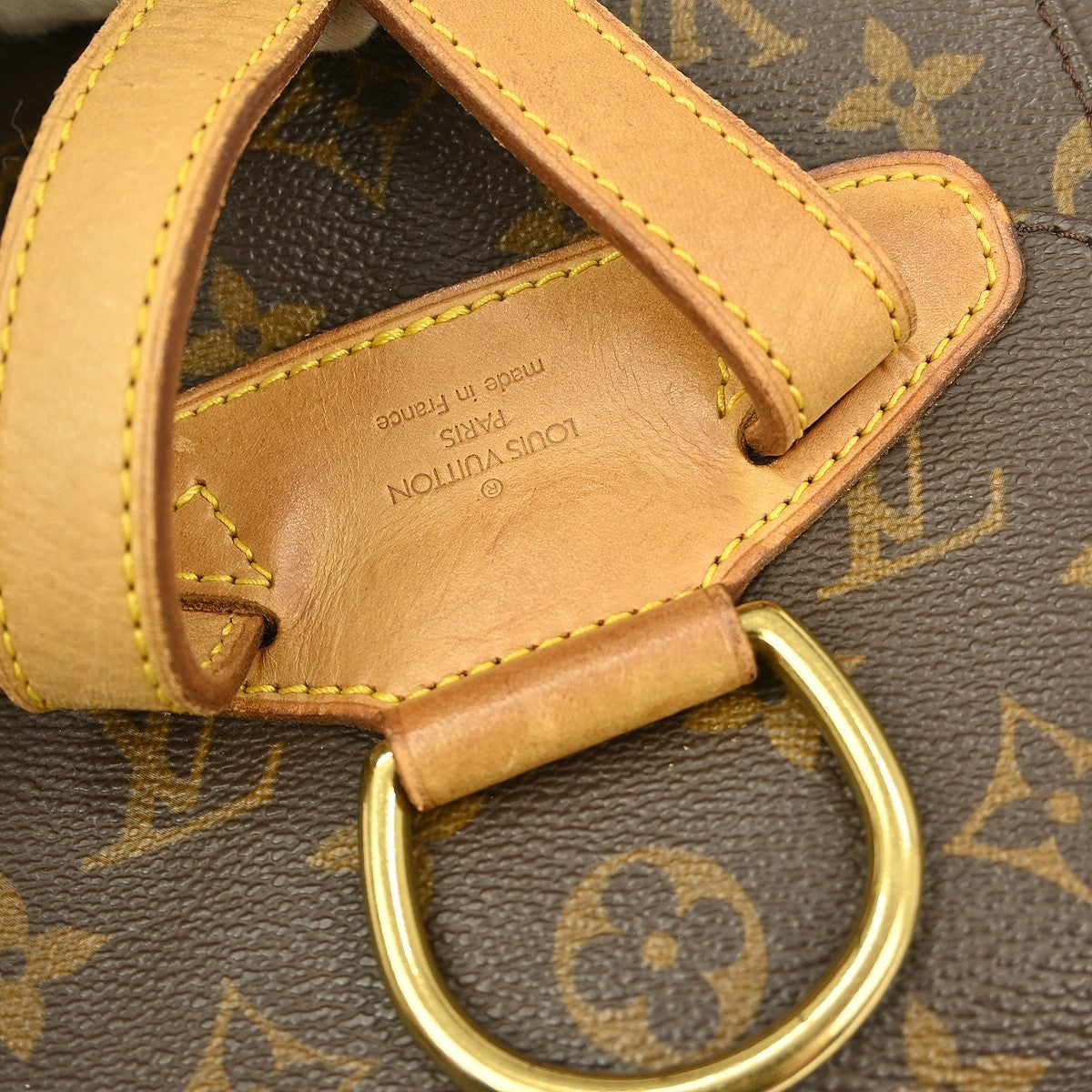 Louis Vuitton Montsouris Monogram Brown Canvas Backpack Bag (Pre-Owned)