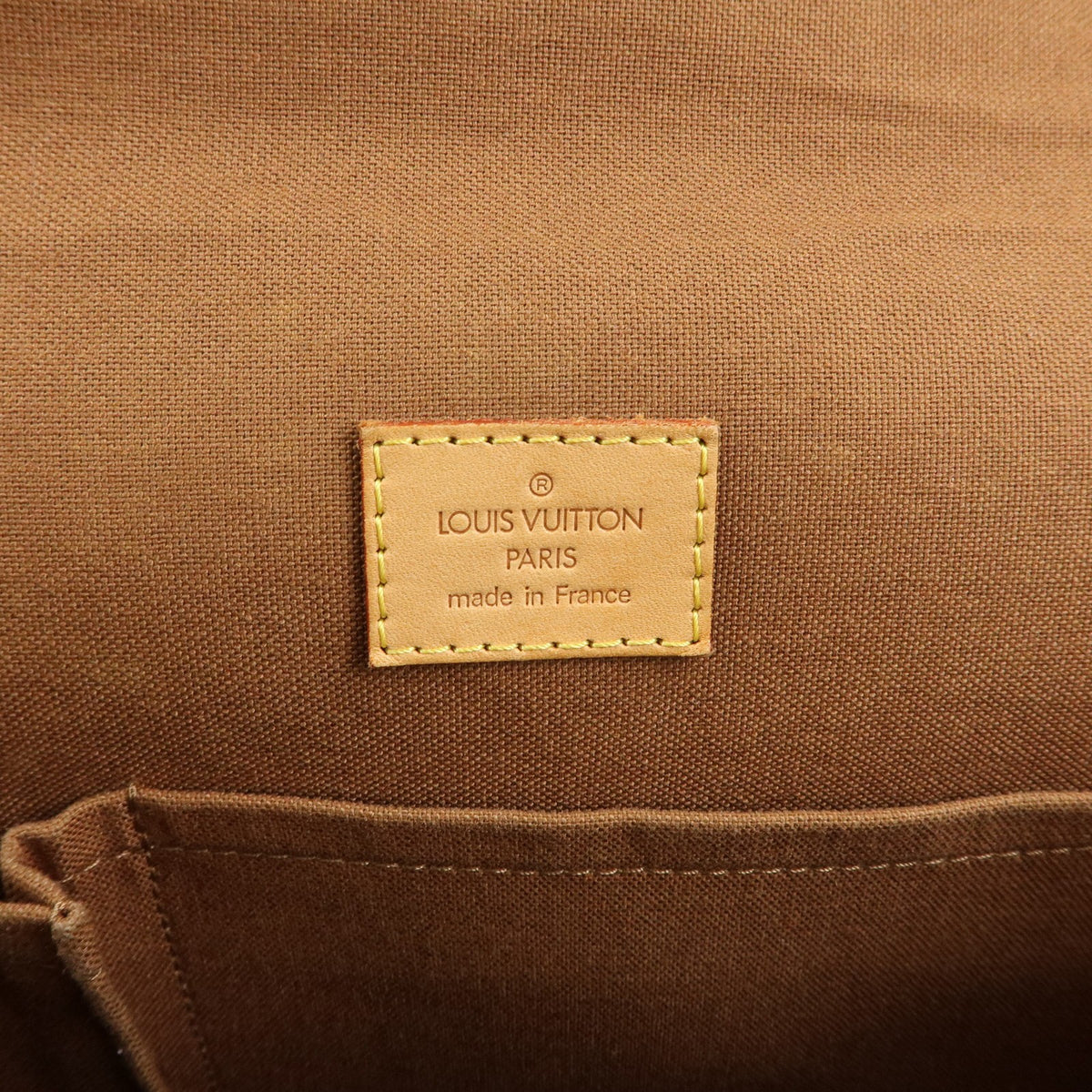 Louis Vuitton Bosphore Messenger Monogram Canvas Brown Canvas Handbag (Pre-Owned)