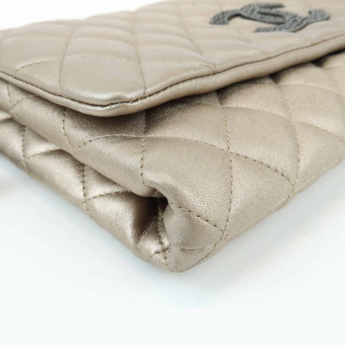 Chanel Butterfly Chain Clutch Quilted Lambskin Other Leather Clutche & Pouche Bag (Pre-Owned)