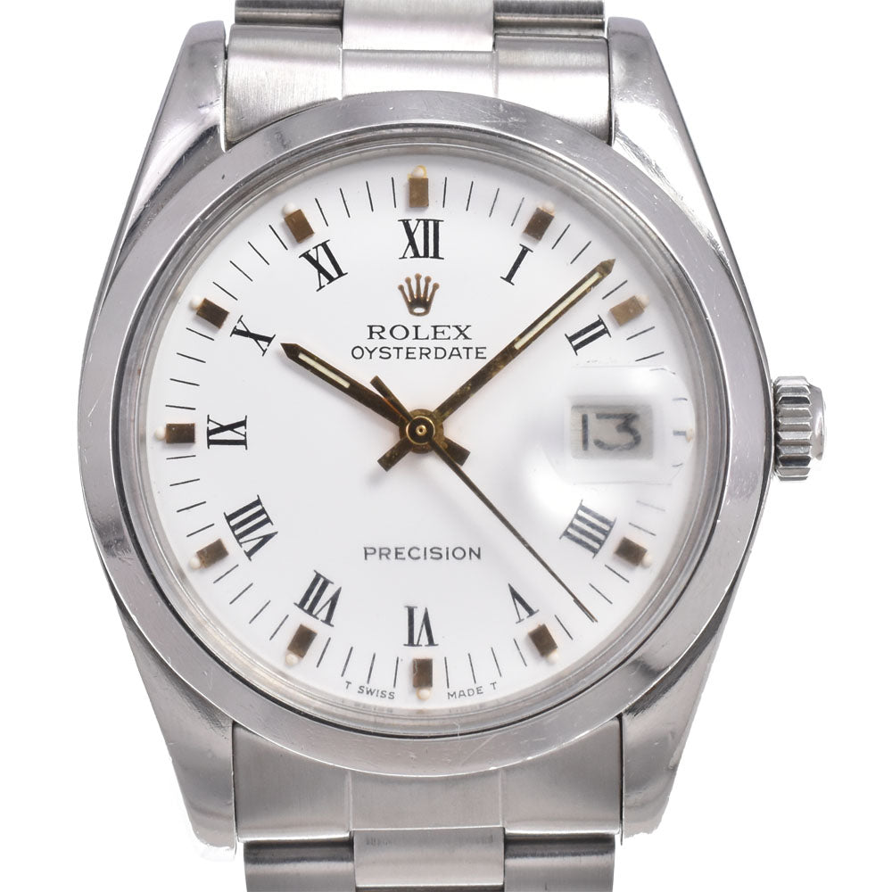 Rolex Oyster Precision Steel Watch (Pre-Owned)