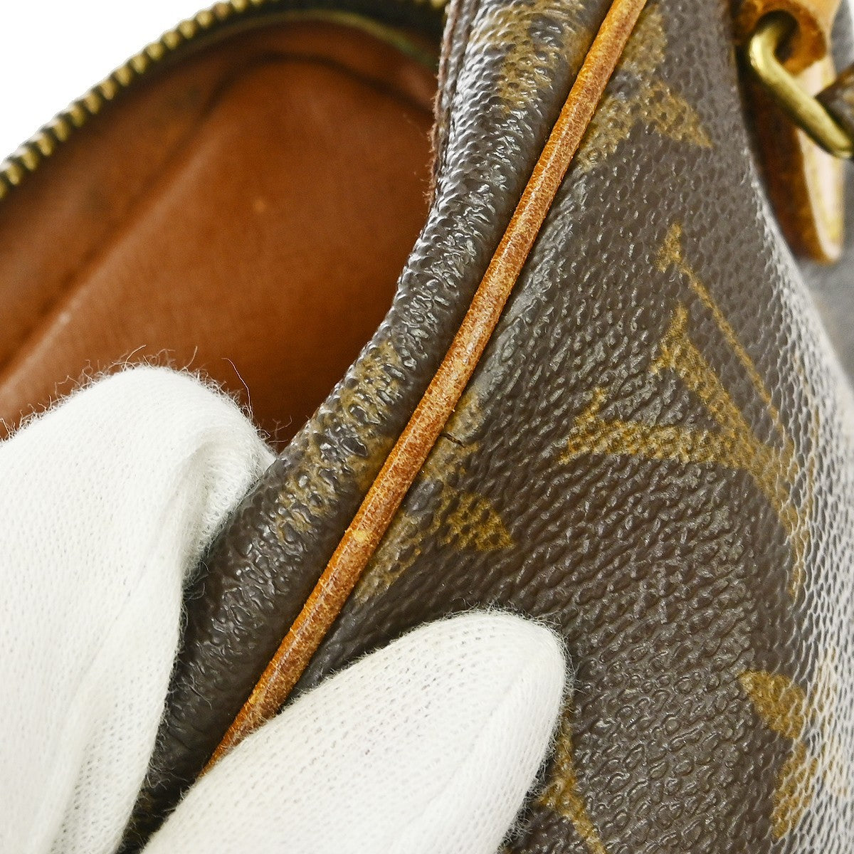 Louis Vuitton Pochette Marly Bandouliere Monogram Canvas Brown Canvas Shoulder Bag Bag (Pre-Owned)